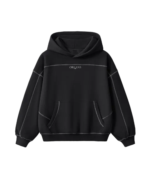 ORLAN STUDIO Boxy Fleece Hoodie