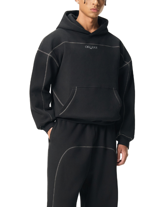 ORLAN STUDIO Boxy Fleece Hoodie