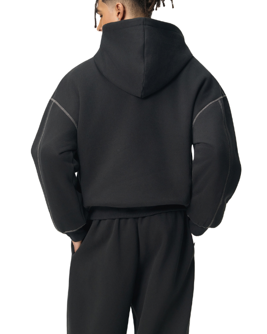 ORLAN STUDIO Boxy Fleece Hoodie