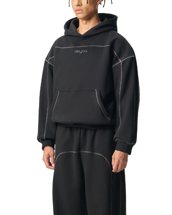 ORLAN STUDIO Boxy Fleece Hoodie